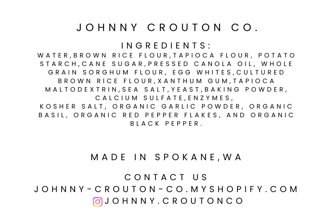 Gluten free Croutons