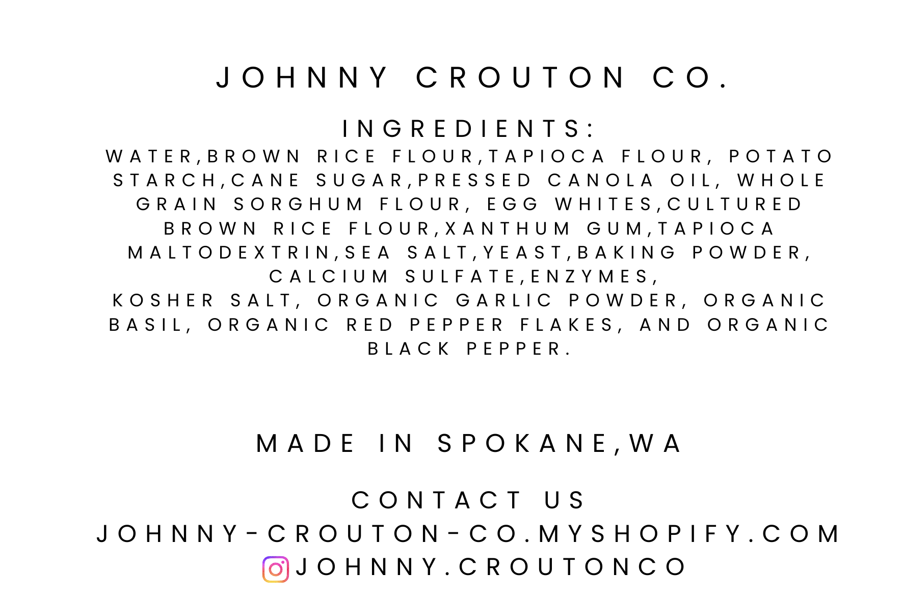 Gluten free Croutons